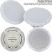 Kitchen Bluetooth Ceiling Speaker Kit Wireless Amp & 2x 80W Moisture Resistant