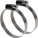2x 50 70mm Stainless Steel Hose Clips Large Outdoor Air Pipe Clamp Screw Jubilee Loops