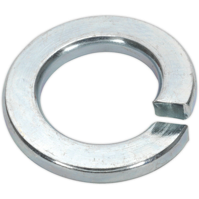 50 PACK Metric Spring Washer - M14 - DIN 127B - Zinc Plated Metal Spacer Loops