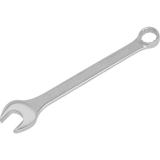 19mm Combination Spanner - Fully Polished Heads - Chrome Vanadium Steel Loops