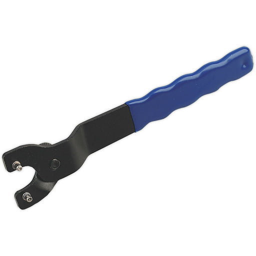 185mm Universal Pin Spanner - 10 to 30mm - Dipped Handle - Suits MOST Pin Discs Loops