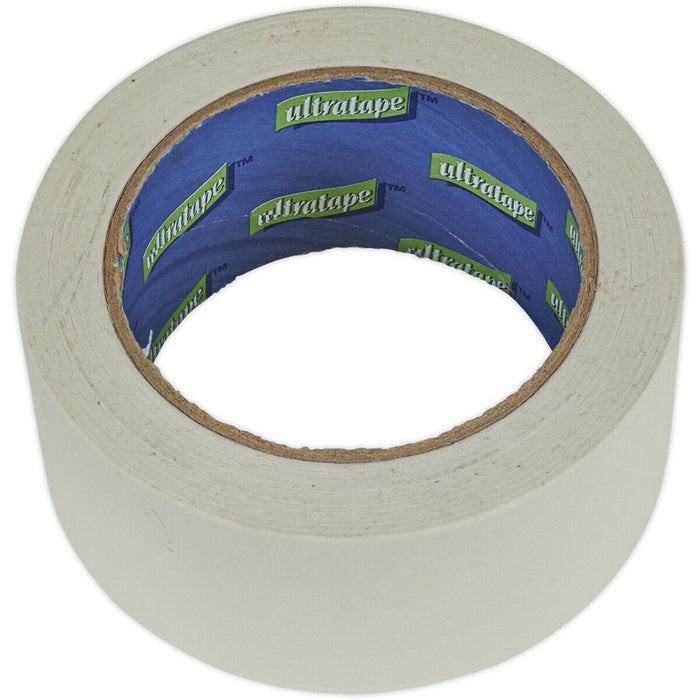 General Purpose Masking Tape - 48mm x 50m - Decorating Straight Edging Roll Loops