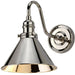 Wall Light Sconce Highly Polished Nickel Finish LED E27 60W Bulb d02096 Loops