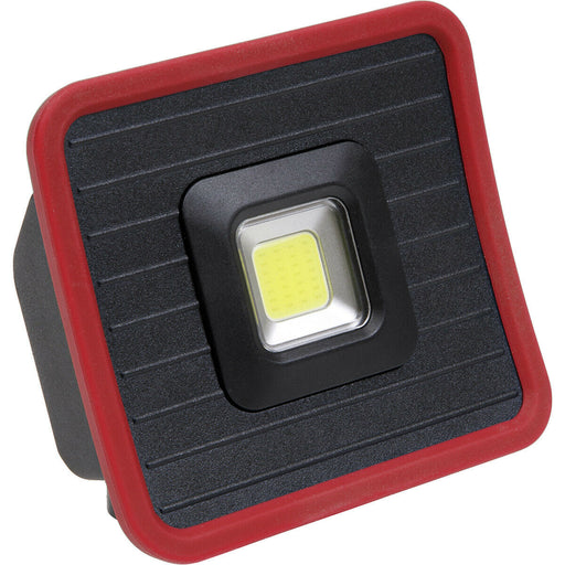 Rechargeable Pocket Floodlight - 10W COB LED - Built In Power Bank - 1000 Lumens Loops