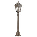 Outdoor IP44 1 Bulb Short Mini Lamp Post Pillar Londonderry LED E27 100W Loops