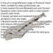 185mm Locking Pliers - Straight Deeply Serrated 30mm Jaws - Hardened Teeth Loops