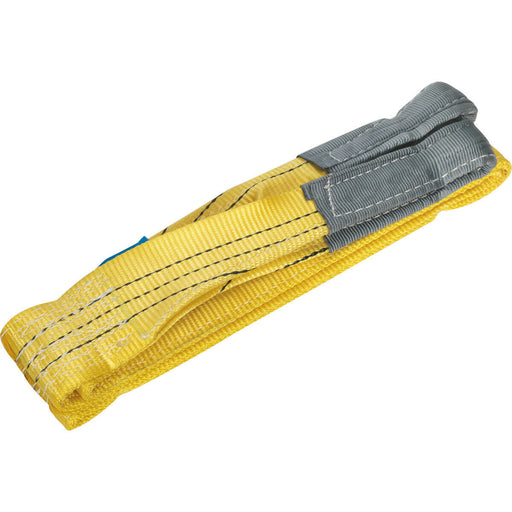 3 Metre Load Sling - 3 Tonne Capacity - High Strength Polyester - Lifting Strap Loops