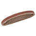 5 PACK 10mm x 330mm Sanding Belts 40 60 80 120 Grit Aluminium Oxide Cloth Backed Loops