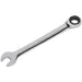 15mm Ratchet Combination Spanner - Chrome Vanadium Steel - 72 Tooth Ratchet Ring Loops