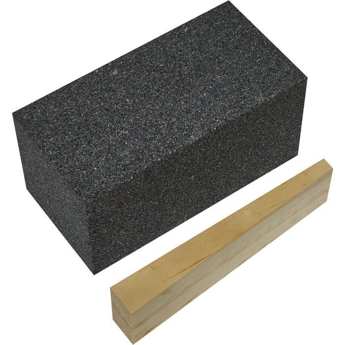 6 PACK Silicon Carbide Floor Grinding Block - 50 x 50 x 100mm - 24 Grit Loops