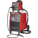 350A Mig Welder with Non-Live Euro Torch - Portable Wire Drive - 415V 3ph Supply Loops