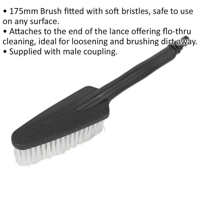 Fixed Flow Through Brush - Suitable for ys06423 & ys06424 Pressure Washers Loops
