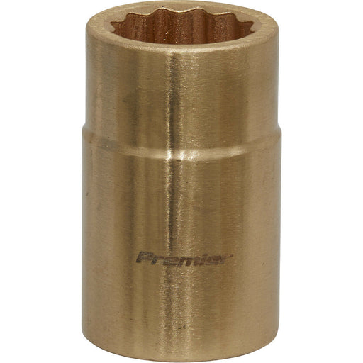 16mm Non-Sparking WallDrive Socket - 1/2" Square Drive - Beryllium Copper Loops