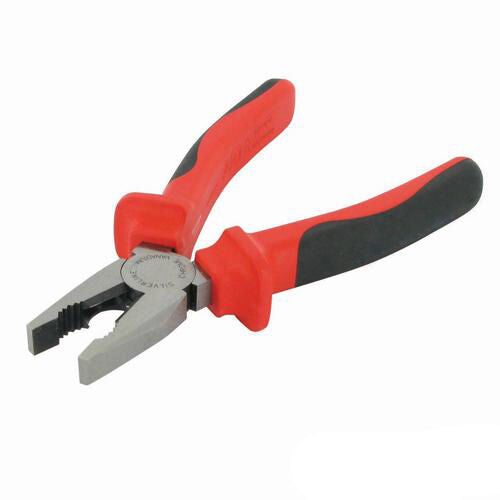 180mm VDE Expert Combination Pliers With Slip Guards 10000V Safe Loops