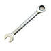 19mm Fixed Head Ratchet Combination Spanner Metric Gear Loops