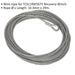 10.3mm x 29m Wire Rope - Suitable For ys06828 12V Industrial Recovery Winch Loops