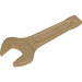 55mm Open-End Slogging Spanner - Non-Sparking - Short Profile Striking End Loops