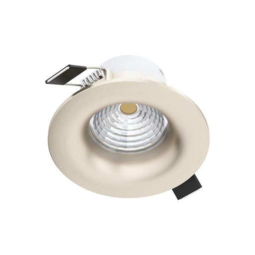 Wall / Ceiling Flush Fixed Downlight Satin Nickel Spotlight 6W Built in LED Loops