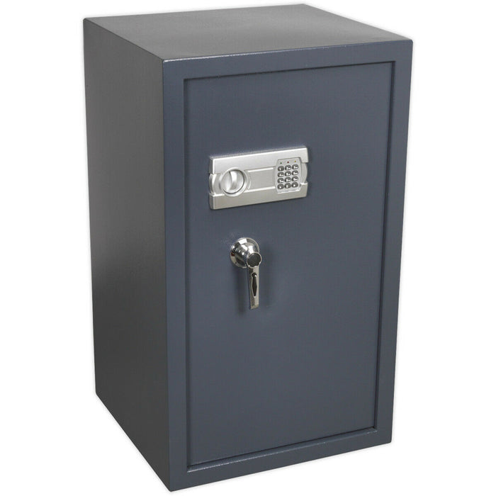 Electronic Combination Cash Safe - 515 x 480 x 890mm - 2 Bolt Lock Wall Mounted Loops