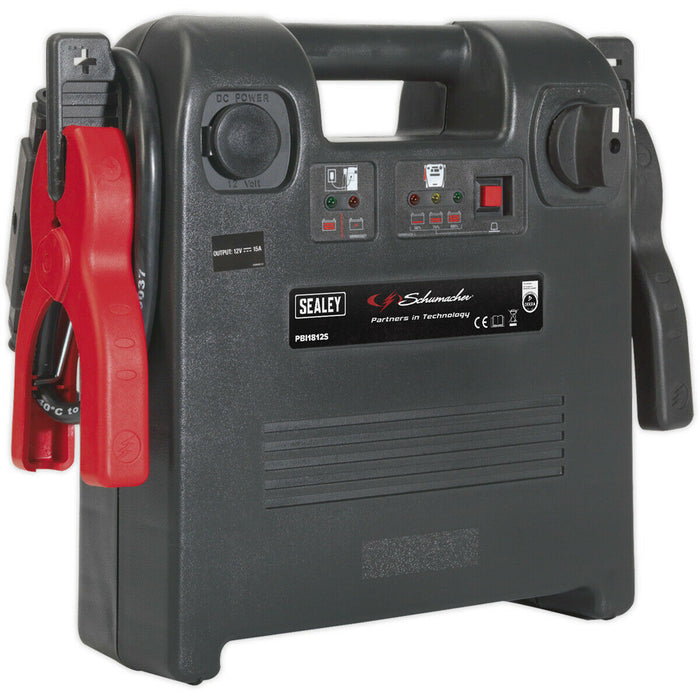 PREMIUM 1700A Emergency Jump Starter - DEKRA Approved - High Output AGM Battery Loops