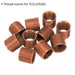 10 PACK 15mm Thread Inserts - M14 x 1.25mm - Suitable for ys10921 Repair Kit Loops