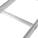 17 Rung Roof Ladder & Ridge Safety Hook Single Section 4.3m Tile Grip Steps Loops