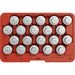 20pc C Locking Wheel Nut Key Set - DEALERS & REPAIR CENTRES ONLY - For Vauxhall Loops