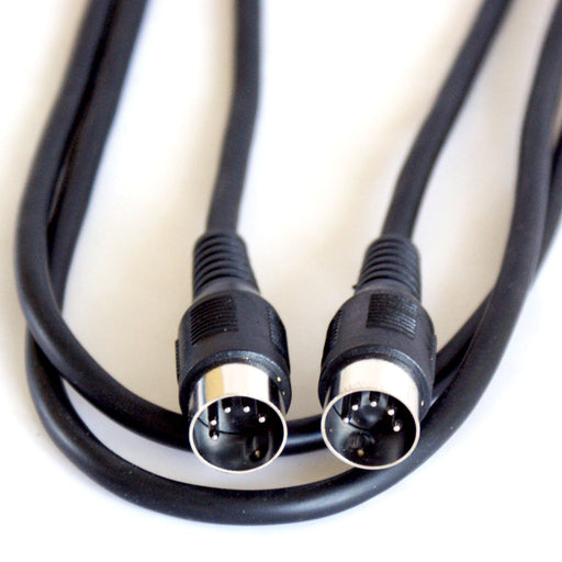 3m 5 Pin Pole Male DIN to DIN Plug Cable PC Keyboard MIDI Video IBM Signal Lead Loops
