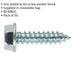 50 PACK #10 3/4" Washer Faced Acme Screws - Zinc plated - High Load Industrial Loops