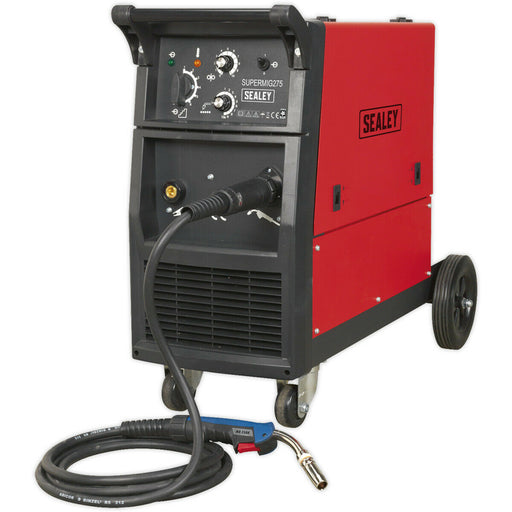 270A MIG Welder - Forced Air Cooling System - Non-Live Euro Torch - 230V Supply Loops