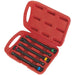 5 PACK 1/2" Square Drive Torque Stick Set - Impact Wrench 135Nm Max Colour Coded Loops