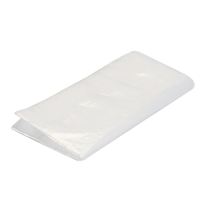 3.6m x 2.7m Polythene Dust Sheet Floor Wall Door & Furniture Protector Cover Loops