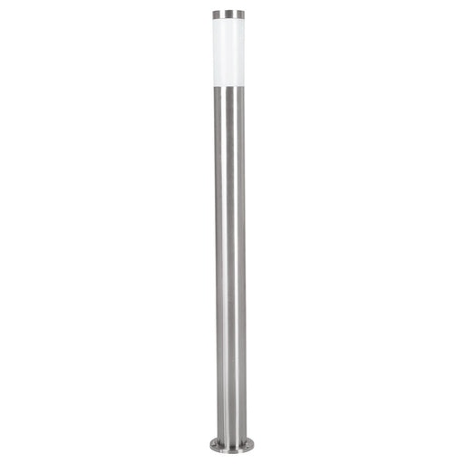 IP44 Outdoor Bollard Light Stainless Steel 12W E27 1100mm Driveway Lamp Post Loops