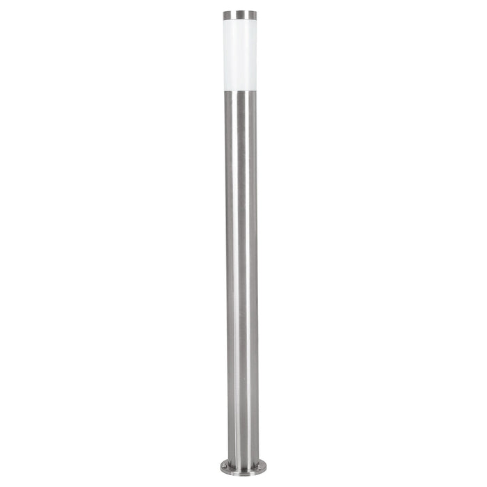 IP44 Outdoor Bollard Light Stainless Steel 12W E27 1100mm Driveway Lamp Post Loops