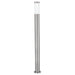 IP44 Outdoor Bollard Light Stainless Steel 12W E27 1100mm Driveway Lamp Post Loops