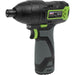 10.8V Cordless Impact Driver Kit - 1/4" Hex Drive - With 2Ah Battery & Charger Loops