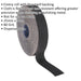 Blue Twill Emery Roll - 25mm x 50m - Flexible & Tear Resistant - 80 Grit Loops