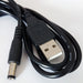 1.5m 5V USB to DC TV Power Charger Cable 5.5mm x 2.1mm HDMI Extender Device Lead Loops