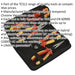 6pc Electricians Tool Kit - VDE Insulated Safety Tool Set - Screwdrivers Pliers Loops