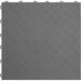 9 PACK Heavy Duty Floor Tile - PP Plastic - 400 x 400mm - Grey Treadplate Loops