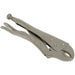 215mm Curved Locking Pliers - Drop Forged Steel - Serrated Adjustable Jaws Loops