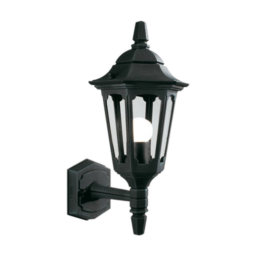 Outdoor IP44 Wall Light Sconce Black LED E27 100W Bulb External d02089 Loops