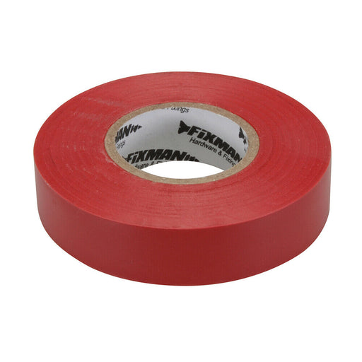 19mm x 33m Red Insulation Tape PVC Electrical Wire Wrap Moisture Resistant Loops