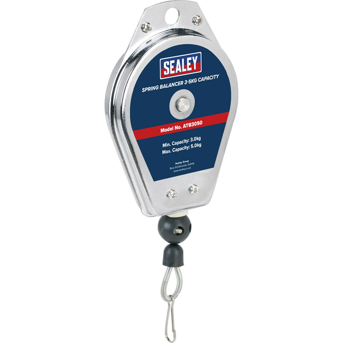 3kg to 5kg Spring Balancer - 1.5m Steel Cable - Hanging Weight Support ...