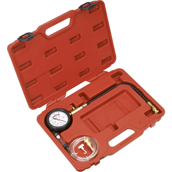 Diesel Compression Gauge - Hose & TDC Base Kit  - Engine Service Diagnostic Tool Loops