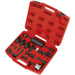 Diesel Injector Master Kit - Seized Injector Removal Tool Set - Storage Case Loops