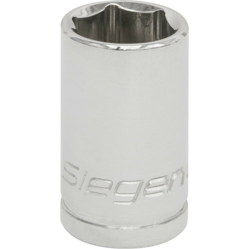 12mm Chrome Plated Drive Socket - 3/8" Square Drive - High Grade Carbon Steel Loops