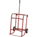 Mobile 205L Drum Stillage - Heavy Duty Tyres & Castors - Horizontal Drum Storage Loops