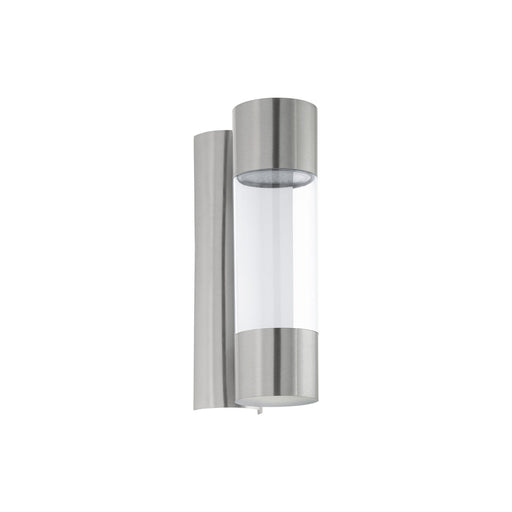 IP44 Outdoor Wall Light Stainless Steel / Glass 3.7W Built in LED Porch Lamp Loops