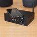 Outdoor Wi Fi Speaker Kit 4x 60W Black IP44 Stereo Amplifier Garden BBQ Party